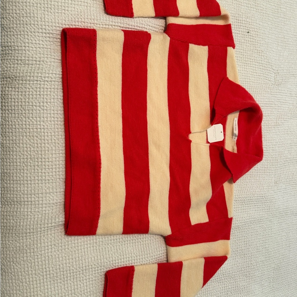 Altar’d State red and white striped sweater